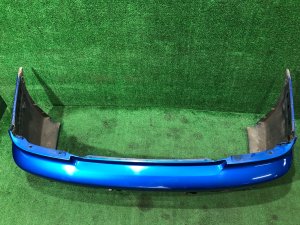 Бампер задний с клыками SUBARU IMPREZA OEM 57703FE050PG GDA, GDB, GD 2002 Blue 02C