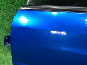Дверь задняя левая SUBARU IMPREZA OEM 60409FE050 GDA, GDB, GD 2002 Blue 02C