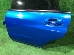 Дверь задняя левая SUBARU IMPREZA OEM 60409FE050 GDA, GDB, GD 2002 Blue 02C