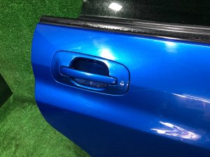 Дверь задняя правая SUBARU IMPREZA OEM 60409FE040 GDA, GDB, GD 2002 Blue 02C
