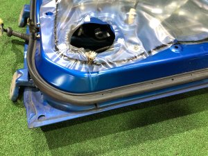 Дверь задняя правая SUBARU IMPREZA OEM 60409FE040 GDA, GDB, GD 2002 Blue 02C