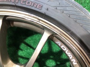 Диски 8JJ ! Advan Racing RZ R17 5*100 +47 M.A.T SUBARU IMPREZA OEM 28111AE019 GDA, GDB, GD 2002