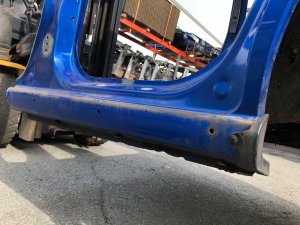 Задняя часть Rear Cut SUBARU IMPREZA OEM 52411FE020, 51439FE110, 51439FE100 GDA, GDB, GD 2002 Blue 02C