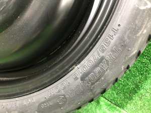 Запасное колесо T135/70D16 SUBARU IMPREZA OEM 28121AA811, 28111AC231, 28111FA281 GDA, GDB, GD 2002