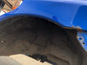 Крыло заднее левое SUBARU IMPREZA OEM 51439FE110, 51439FE112 GDA, GDB, GD 2002 Blue 02C