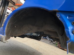 Крыло заднее левое SUBARU IMPREZA OEM 51439FE110, 51439FE112 GDA, GDB, GD 2002 Blue 02C