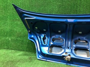 Крышка багажника с дырками SUBARU IMPREZA OEM 57509FE030 GDA, GDB, GD 2002 Blue 02C