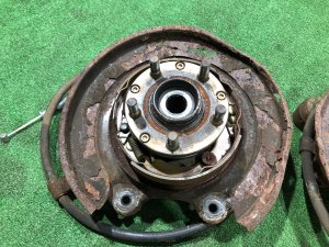Ступицы задние пустые SUBARU IMPREZA OEM 28052AA031, 28016AA020 GDA, GDB, GD 2002 EJ205 AT
