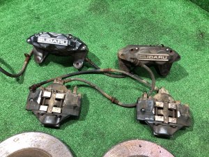 Cуппорта комплект 4POT +2POT SUBARU IMPREZA OEM 26310AC041, 26291FA050, 26291FA060, 26700AE030, 26692FA000 GDA, GDB, GD 2002