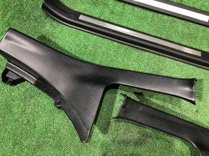Накладки на пороги STI SUBARU LEVORG OEM 94060VA020VH, 94060VA030VH, 94061FJ011VH VMG VM4 VM 2015 Dark Gray 61K