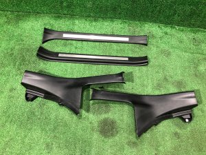 Накладки на пороги STI SUBARU LEVORG OEM 94060VA020VH, 94060VA030VH, 94061FJ011VH VMG VM4 VM 2015 Dark Gray 61K