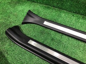 Накладки на пороги STI SUBARU LEVORG OEM 94060VA020VH, 94060VA030VH, 94061FJ011VH VMG VM4 VM 2015 Dark Gray 61K