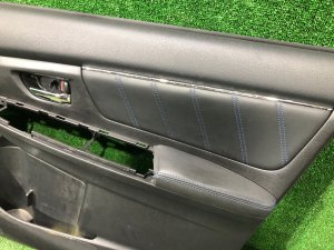 Обшивка дверей синяя строчка!!! SUBARU LEVORG OEM 94212VA101VH, 94212VA111VH, 94222VA101VH, 94222VA111VH VMG VM4 VM 2015 Dark Gray 61K