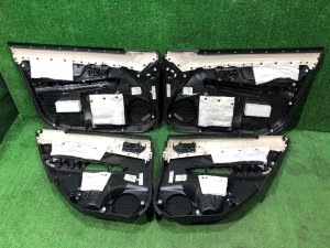 Обшивка дверей синяя строчка!!! SUBARU LEVORG OEM 94212VA101VH, 94212VA111VH, 94222VA101VH, 94222VA111VH VMG VM4 VM 2015 Dark Gray 61K