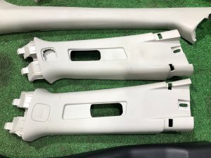 Обшивка стоек SUBARU LEVORG OEM 94010FJ040ME, 94010FJ050ME, 94012FJ001ME, 94012FJ011ME, 94022FJ001VH VMG VM4 VM 2015 Dark Gray 61K