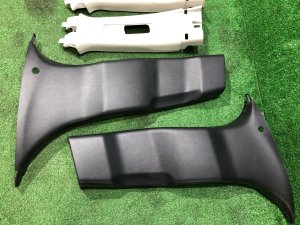 Обшивка стоек SUBARU LEVORG OEM 94010FJ040ME, 94010FJ050ME, 94012FJ001ME, 94012FJ011ME, 94022FJ001VH VMG VM4 VM 2015 Dark Gray 61K