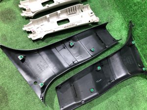Обшивка стоек SUBARU LEVORG OEM 94010FJ040ME, 94010FJ050ME, 94012FJ001ME, 94012FJ011ME, 94022FJ001VH VMG VM4 VM 2015 Dark Gray 61K