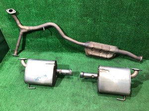 Бочки глушителя и Средняя часть 44300VA150, 44300VA140, 44200VA080 SUBARU LEVORG