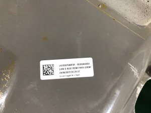 Ковер салона Задний LAND ROVER RANGE ROVER SPORT OEM LR113374 2019