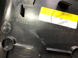Обшивка средних стоек LAND ROVER RANGE ROVER SPORT OEM LR056900, LR080427, LR080429, DK62-24397-B 2019