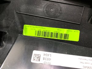 Пластик под руль LAND ROVER RANGE ROVER SPORT OEM LR034688 2019