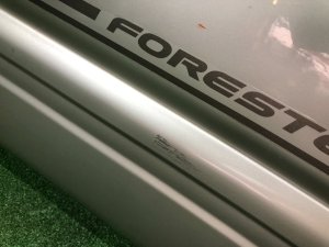Дверь задняя левая SUBARU FORESTER OEM 61401FC013 SF5 1998 silver 792