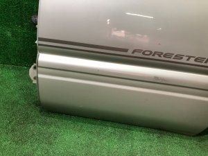 Дверь задняя левая SUBARU FORESTER OEM 61401FC013 SF5 1998 silver 792