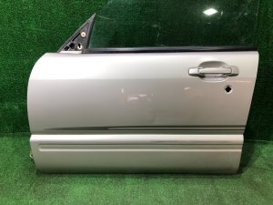Дверь передняя левая SUBARU FORESTER OEM 61101FC012 SF5 1998 silver 792