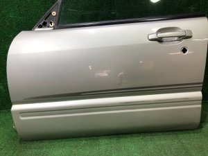 Дверь передняя левая SUBARU FORESTER OEM 61101FC012 SF5 1998 silver 792