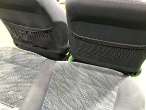 Комплект сидений SUBARU FORESTER OEM 64010FC210NF, 64010FC200NF, 64100FC080 SF5 1998 silver 792