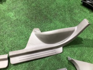 Накладки на пороги SUBARU FORESTER OEM 94065FA100, 94065FA110, 94065FC020ND, 94065FC030ND SF5 1998 silver 792