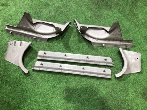 Накладки на пороги SUBARU FORESTER OEM 94065FA100, 94065FA110, 94065FC020ND, 94065FC030ND SF5 1998 silver 792