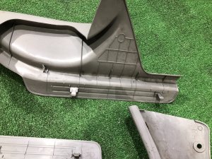 Накладки на пороги SUBARU FORESTER OEM 94065FA100, 94065FA110, 94065FC020ND, 94065FC030ND SF5 1998 silver 792