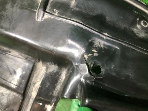 Подкрылок передний правый SUBARU FORESTER OEM 59110FC000 SF5 1998 silver 792