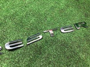 Эмблема SUBARU FORESTER OEM 93080FC020 SF5 1998 silver 792
