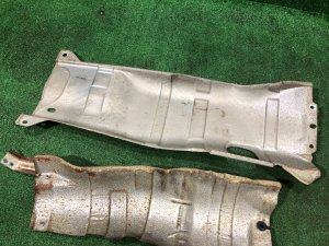 Тепловые экраны глушителя SUBARU FORESTER OEM 59020FC000, 59024FC010 SF5 1998 EJ202 MT