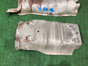 Тепловые экраны глушителя SUBARU FORESTER OEM 59020FC000, 59024FC010 SF5 1998 EJ202 MT